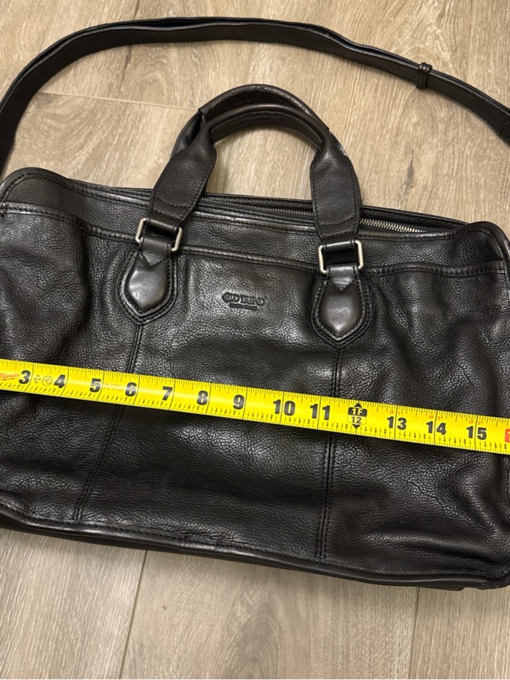 Old trend modern vintage genuine leather duffle bag - Picture 2 of 8